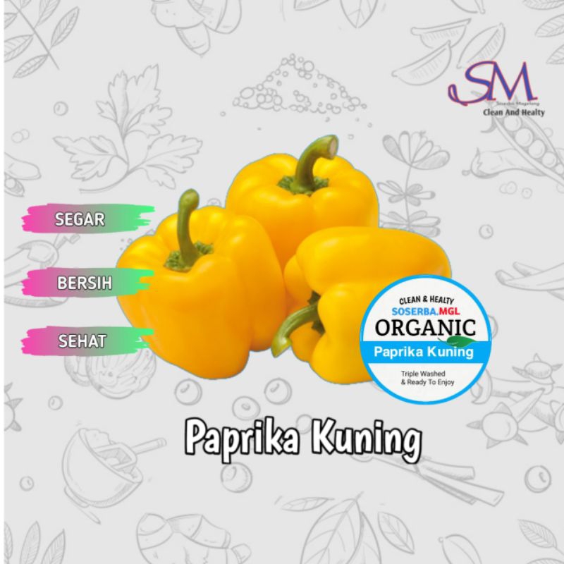 

Paprika kuning segar murah sehat