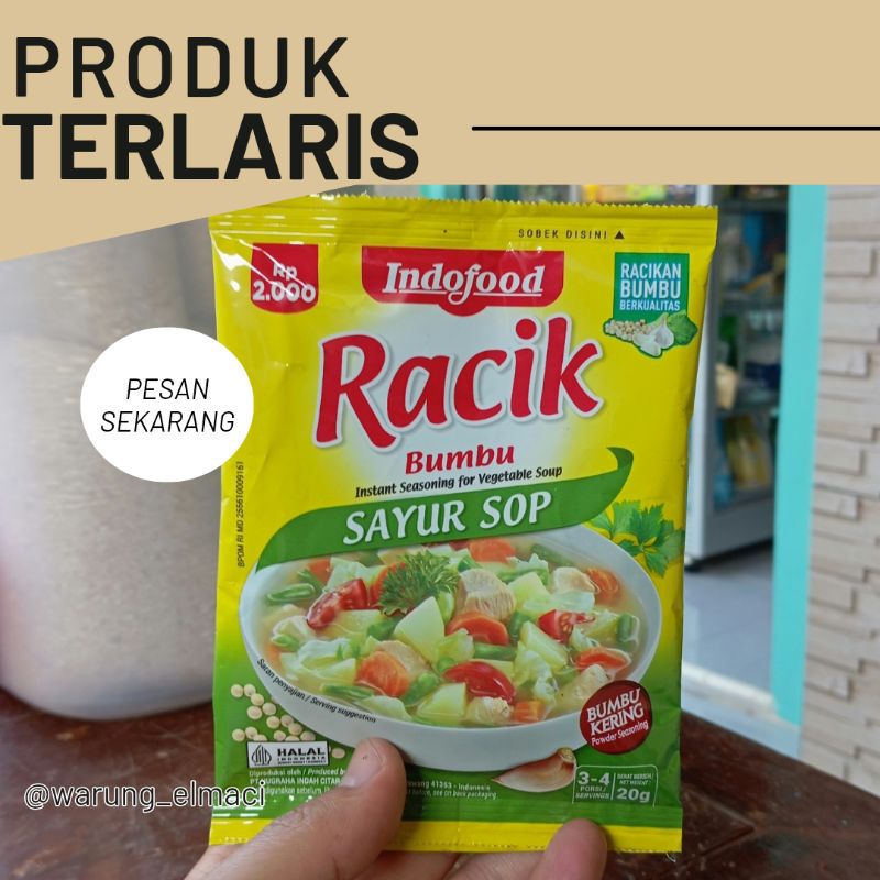 

RACIK bumbu sayur sop