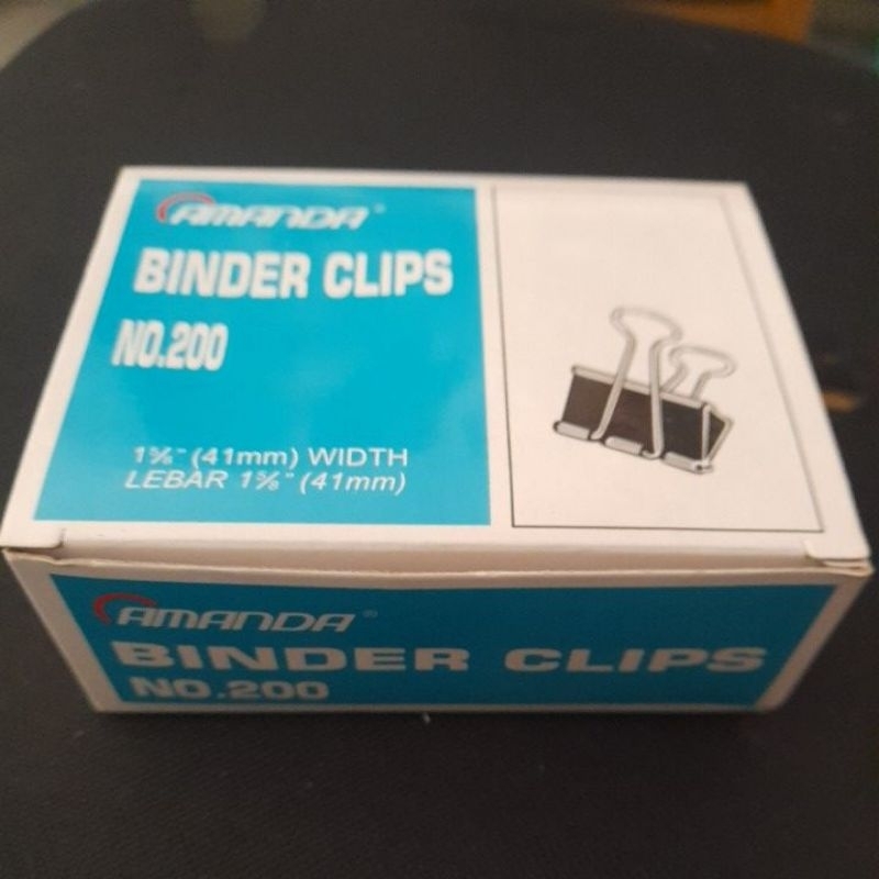 

Binder Clips NO.200