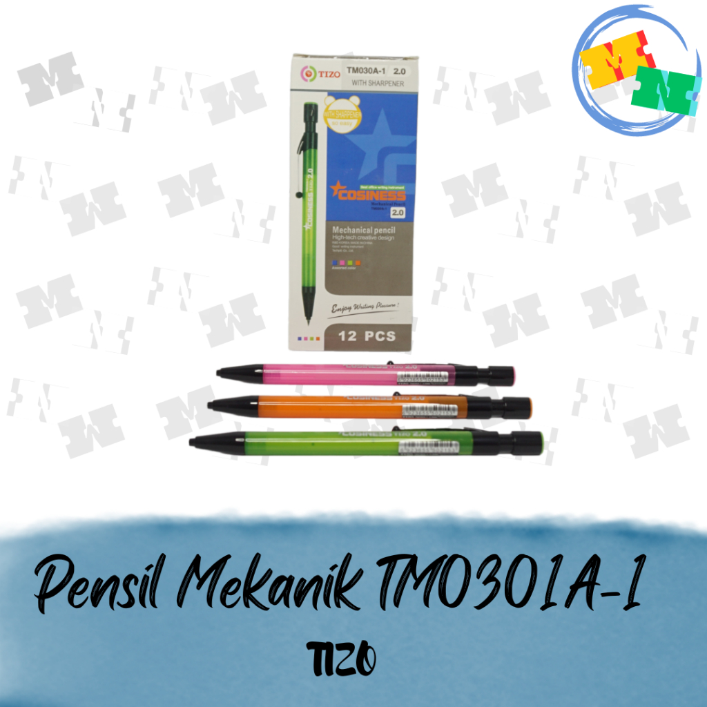 

Pensil Mekanik 2.0 Mechanical Pencil With Sharpener TIZO Cosiness
