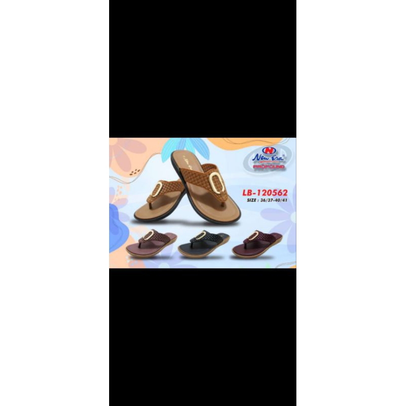 SANDAL JEPIT WANITA NEW ERA LB E 70171 UKURAN 36-40