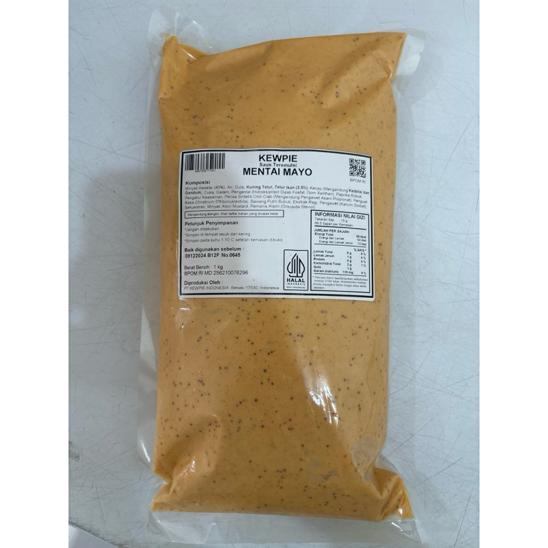 

Kewpie saus mentai mentaiyaki 1kg