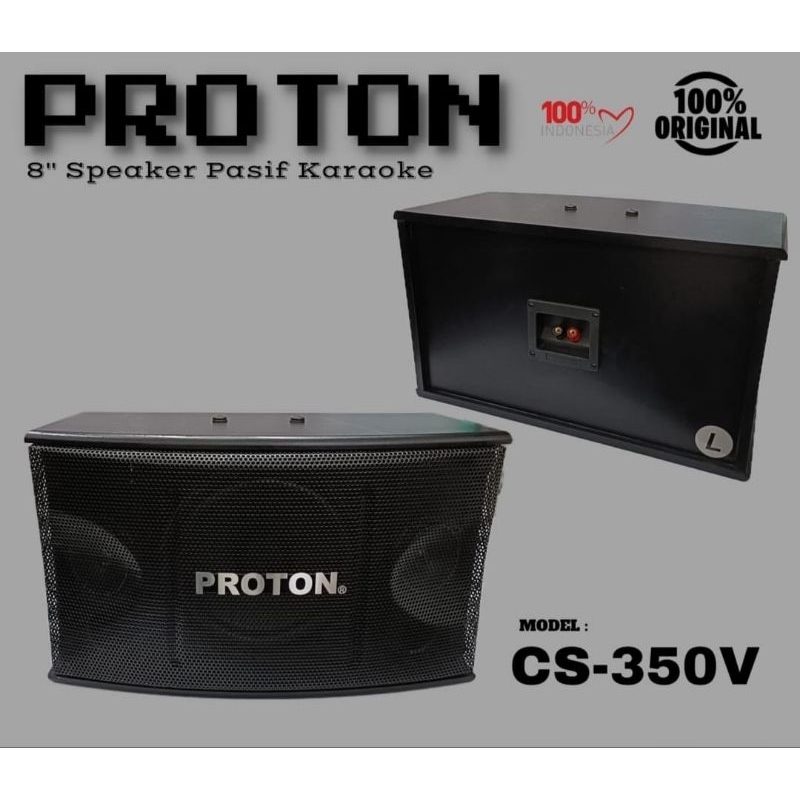 jual SPEAKER PASIF KARAOKE 8 INCH PROTON CS-350V / CS350 V / CS350V