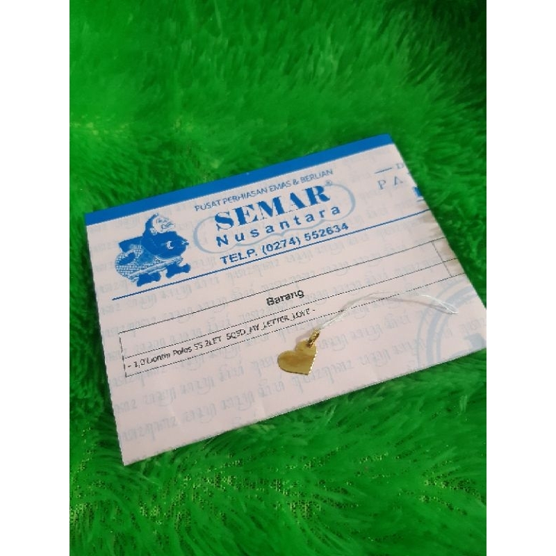 Kalung liontin BTP Love SQ5//10K "Semar Nusantara"