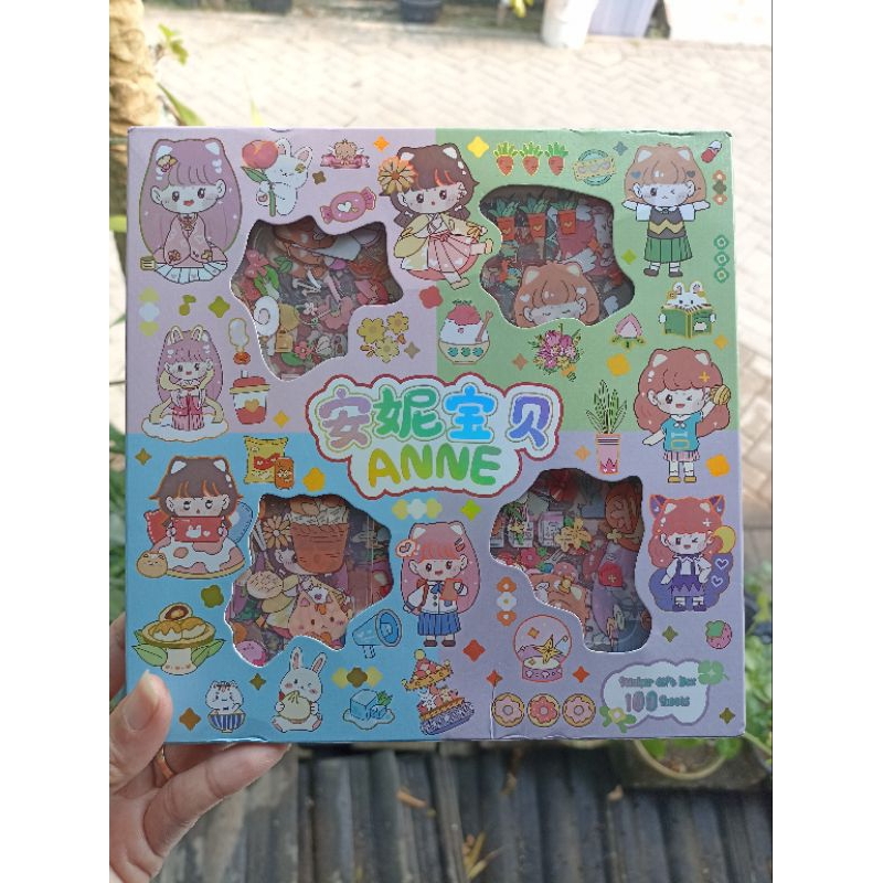 

stiker Anne mix satu box
