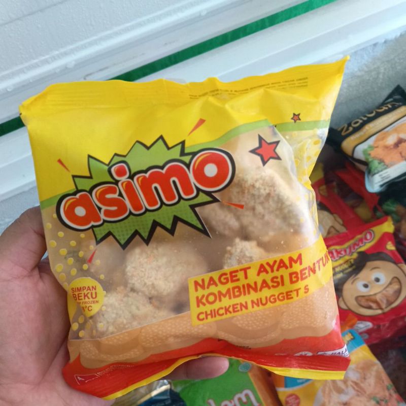 

Asimo nugget ayam 250 gram dan 500 gram