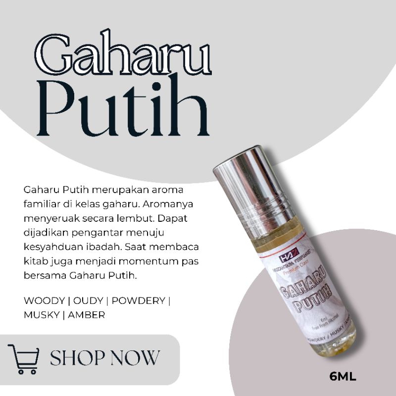 Parfum HAJ Gaharu Putih