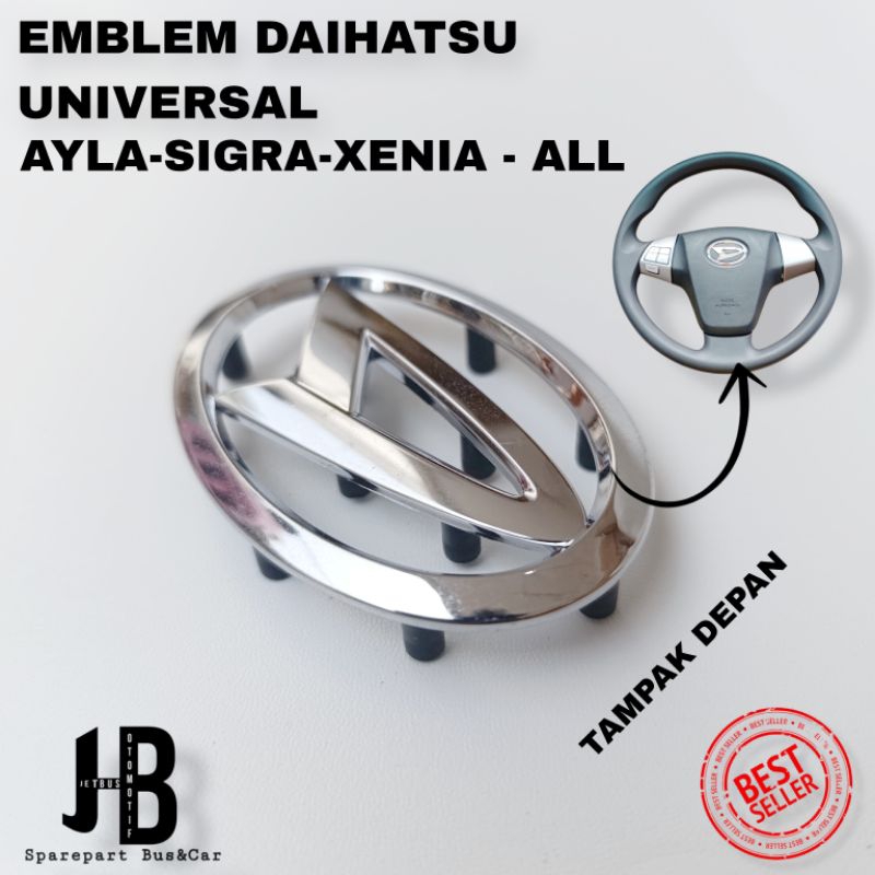 Logo Stir Daihatsu Emblem Stir Daihatsu Universal (Semua Mobil Daihatsu)
