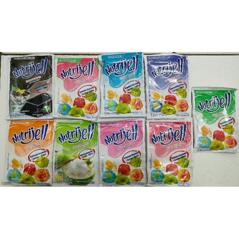 

Jelly Bubuk Nutrijel 10 gram
