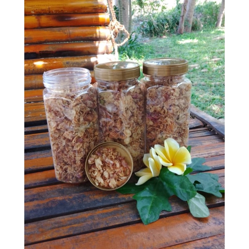 

BAWANG MERAH GORENG GRADE B TOPLES UKURAN 500 ML