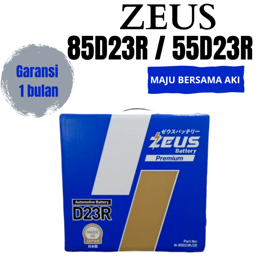 AKI MOBIL ZEUS D23R (55D23R) Japan Premium MF