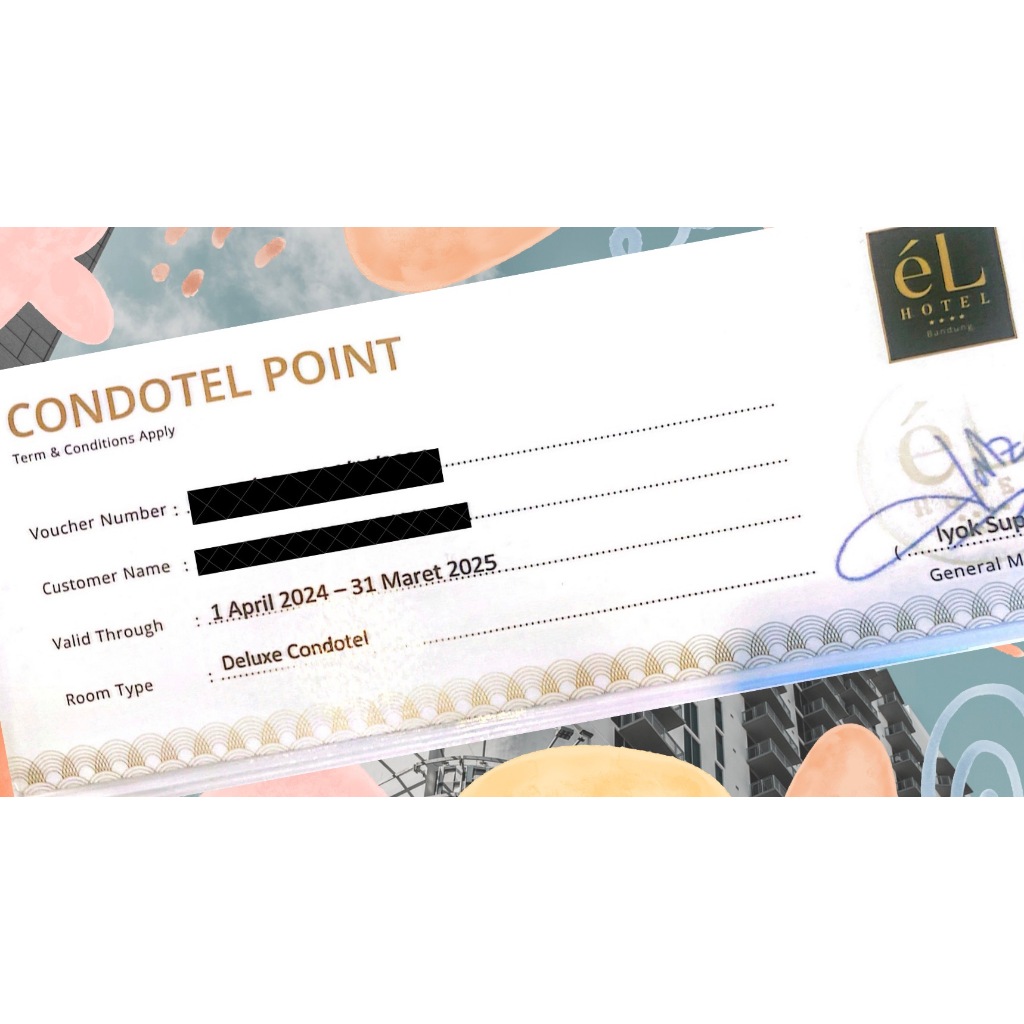 Voucher Hotel Bintang 5 El Royale Panghegar Bandung Deluxe Condotel Studio Expired 31 Mar 2025