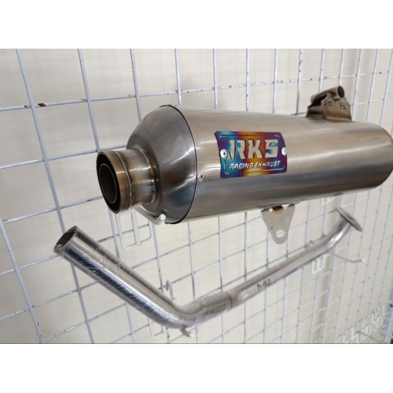 knalpot Standar Racing Original RKS For AEROX 155 NEW