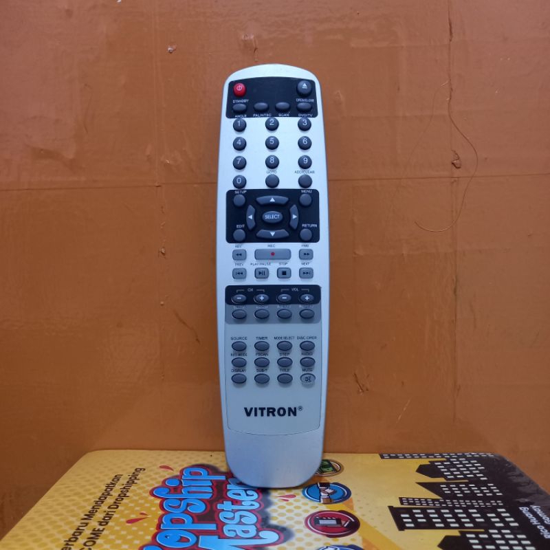 REMOTE ORIGINAL DVD PLAYER KARAOKE VITRON