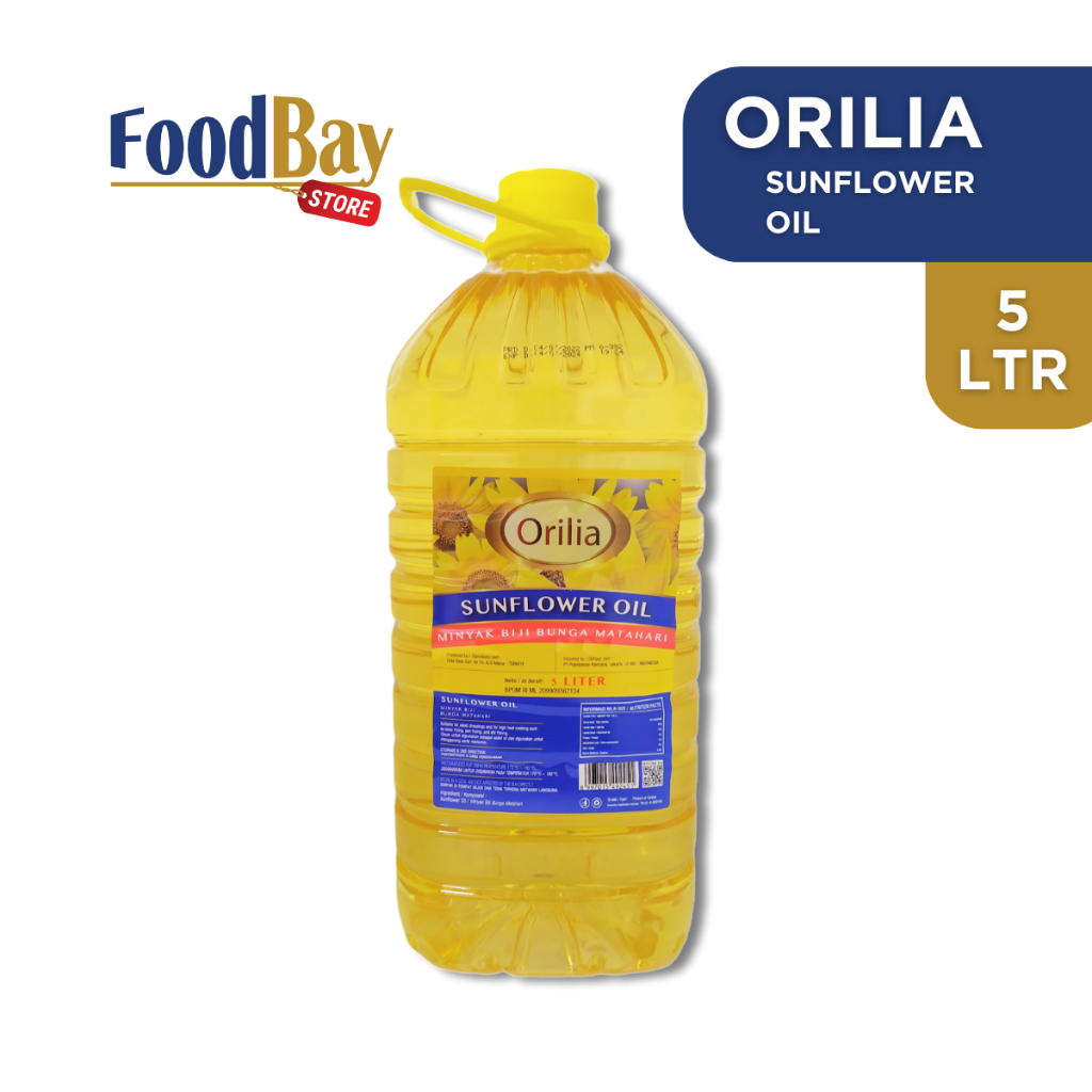 

ORILIA Minyak Biji Bunga Matahari Sunflower Oil 5 Liter