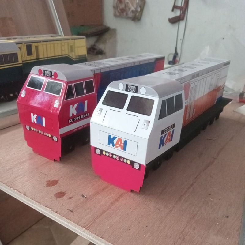 Mainan Lokomotif Kereta Api Anak CC203