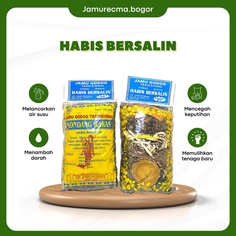 

RECMA Jamu Godog Habis Bersalin lancarkan asi