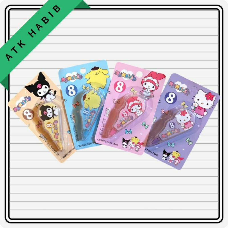 

Tipe-x Correction Pita kecil Lucu