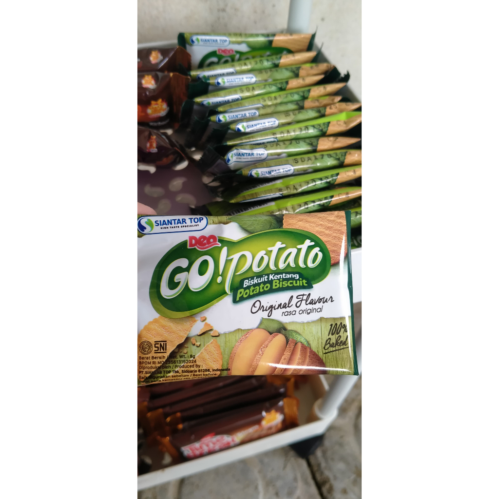 

Deo Go Potato Original Biskuit kentang 20 pcs