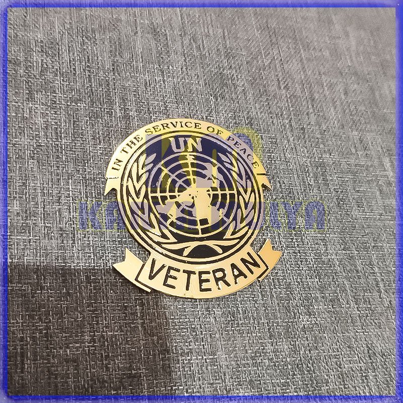 Pin Veteran Brevet Pin Veteran Pin UN Veteran - Karya Mulya