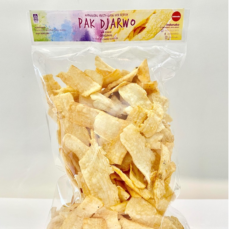 

Keripik Manggleng Presto Pak Djarwo