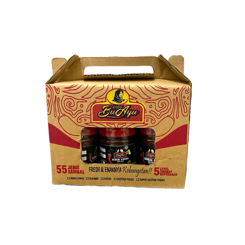 

SAMBEL KHAS BU AYU ISI 3(paket hemat) BEBAS VARIAN BEBAS REWUEST BERAT 100gr