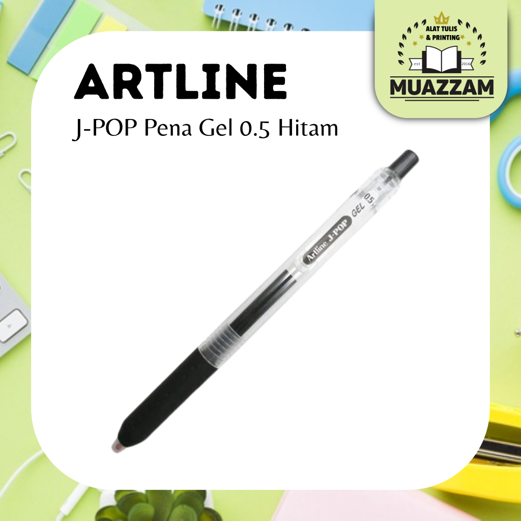 

Artline Pena J-Pop Gel 0.5 Hitam EGB-S260