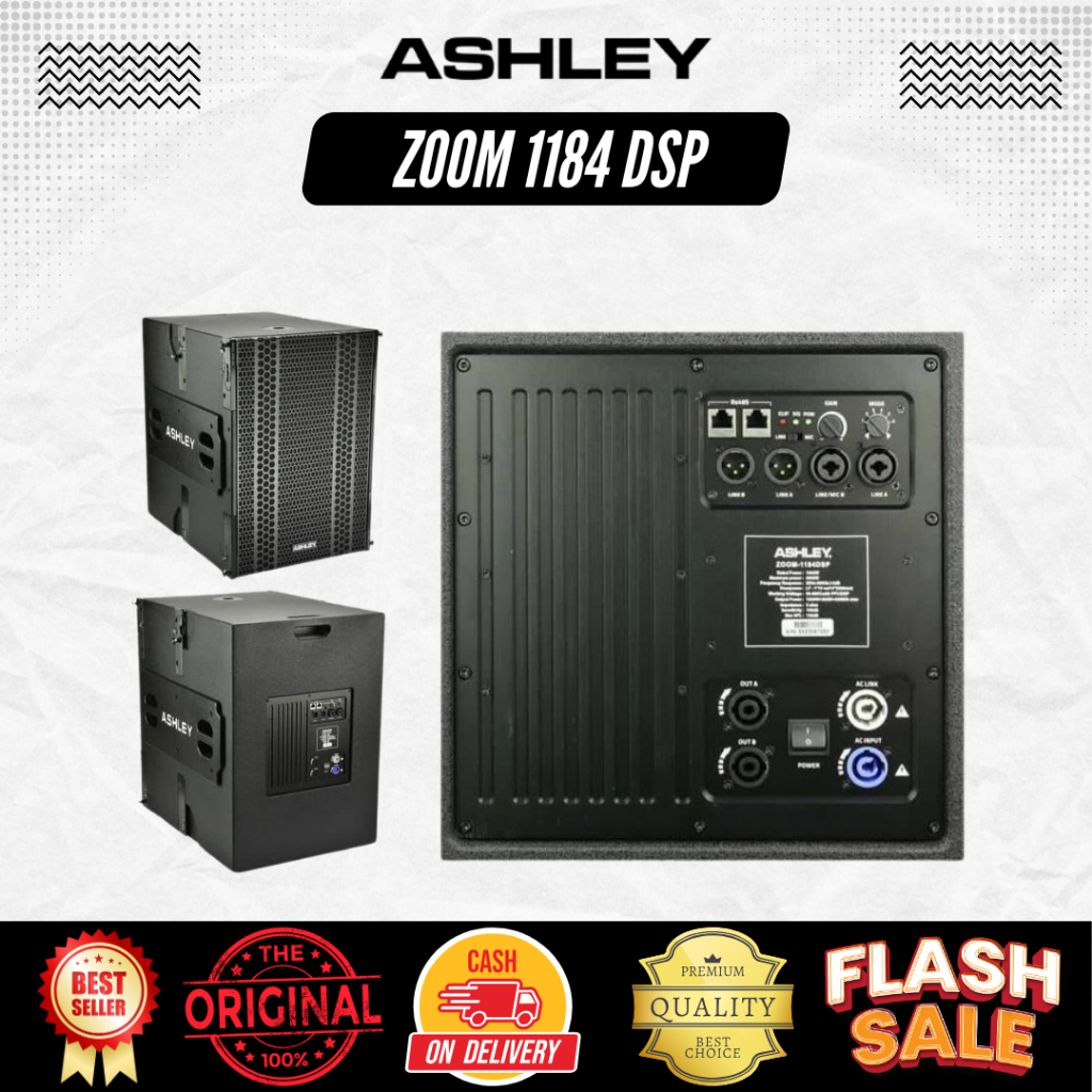 Subwoofer Aktif Ashley Zoom 118dsp