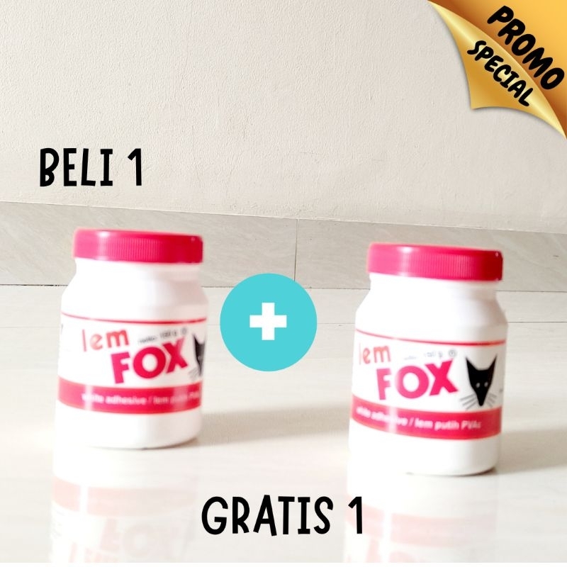 

FOX LEM PUTIH LEM KERTAS 150g