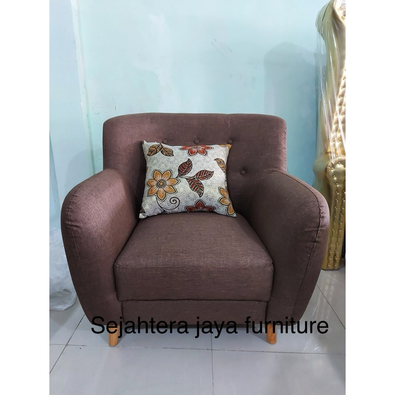 Sofa 1 Seater Retro / Sofa 2 Seater Retro Scandinavian