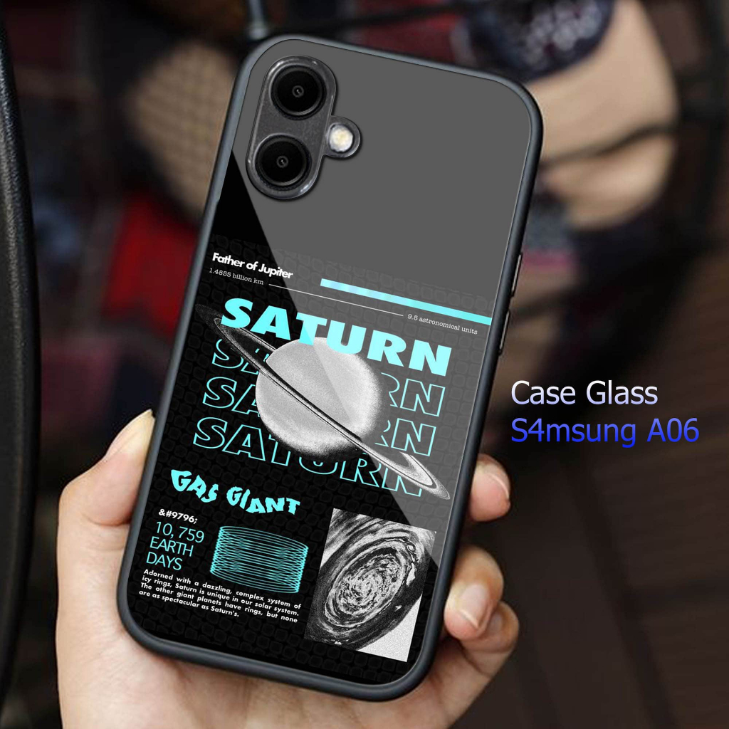 Softcase Glass Kaca Samsung A06- Casing Hp  Samsung A06 - Case Hp Samsung A06 - Softcase  Samsung A0