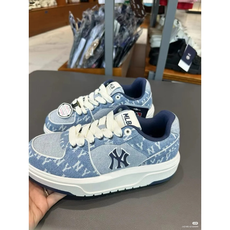 MLB Chunky Liner Denim Classic Monogram New Arrival