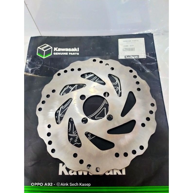 piringan cakram depan kawasaki fury PNP w175 kaze r edge zone blitz r Joy zx130
