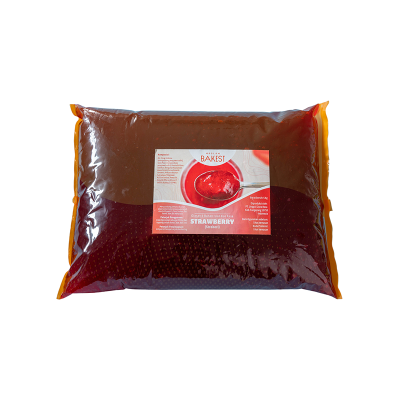 

Selai Jelly Strawberry / Selai Jeli Stroberi Bakest 5kg