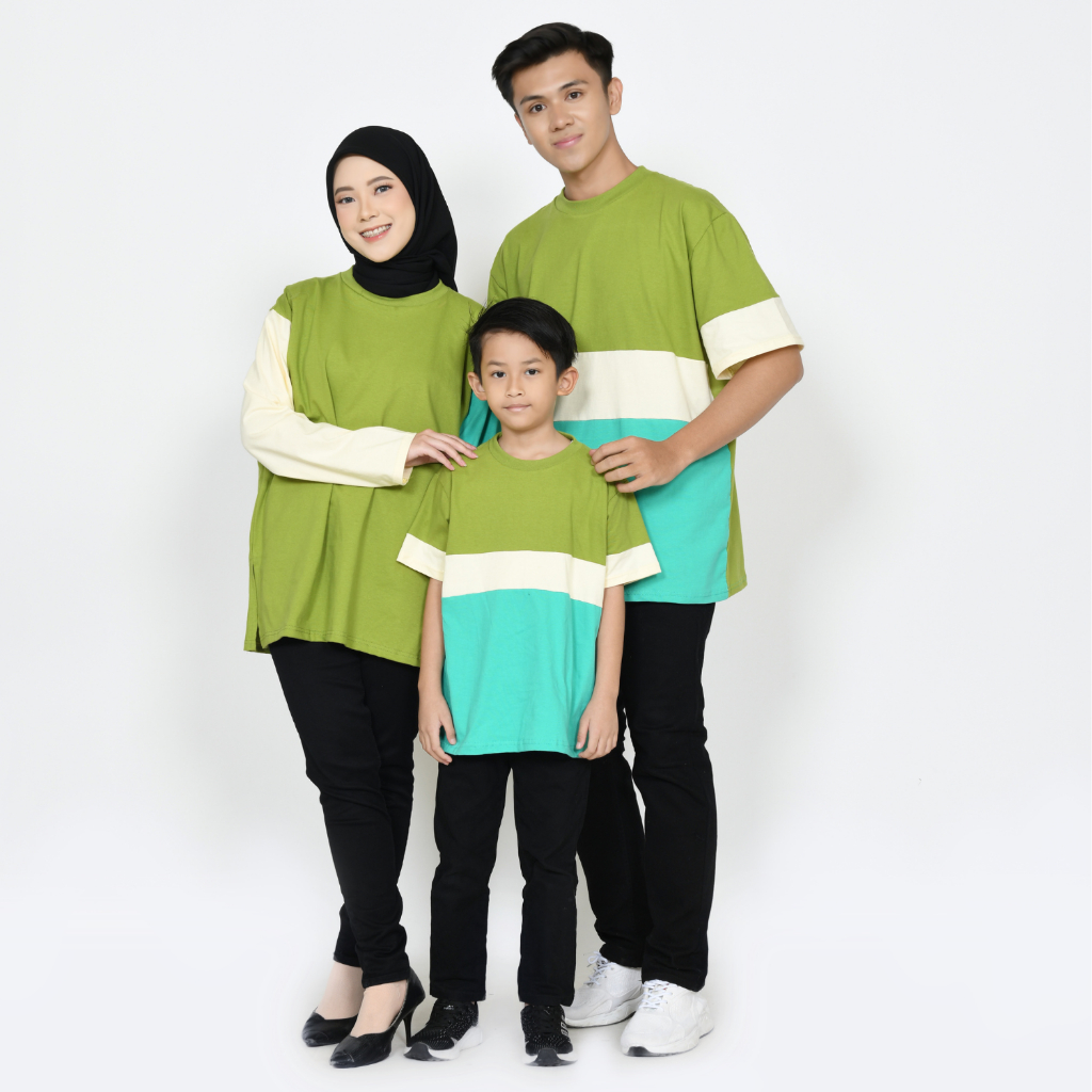 Kiddee Sega Family Set - Baju Couple Keluarga - Kaos Busui Friendly