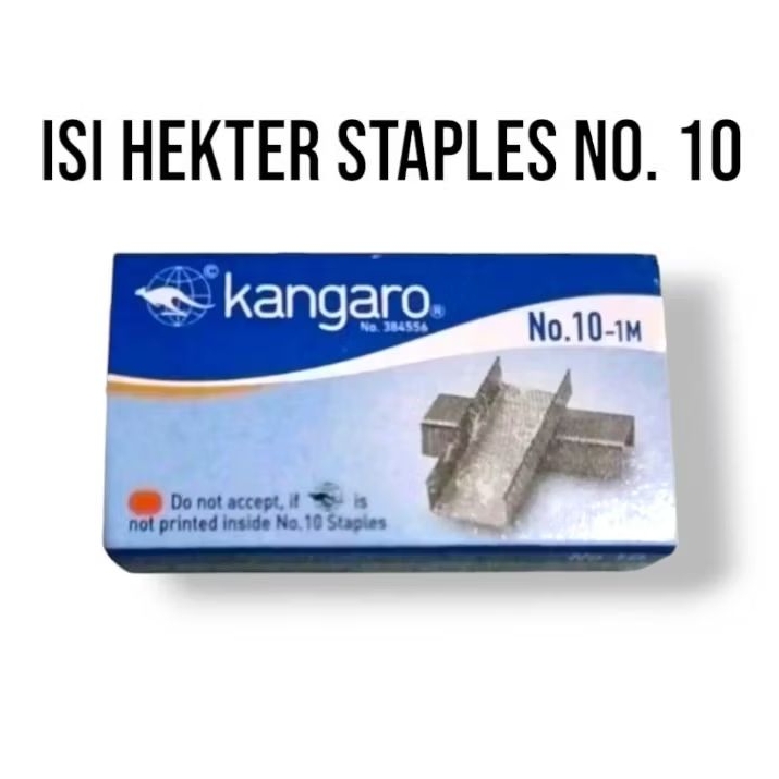 

Isi hekter / staples kangaro No. 10/ anak hekter kecil