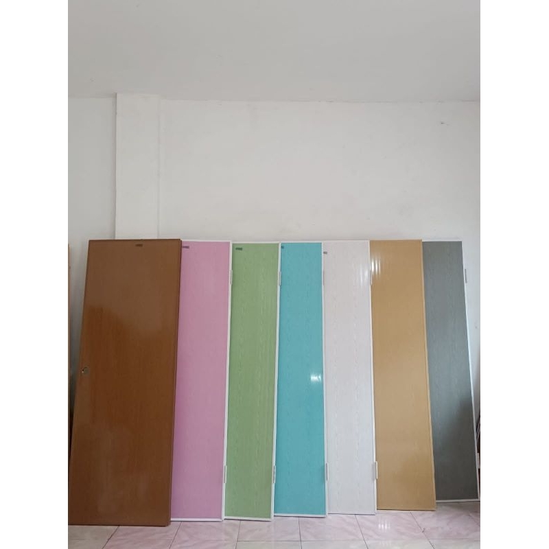 (Link khusus sesama Medan Pengiriman mobil toko) PINTU PVC Fiber toilet kamar mandi Medan