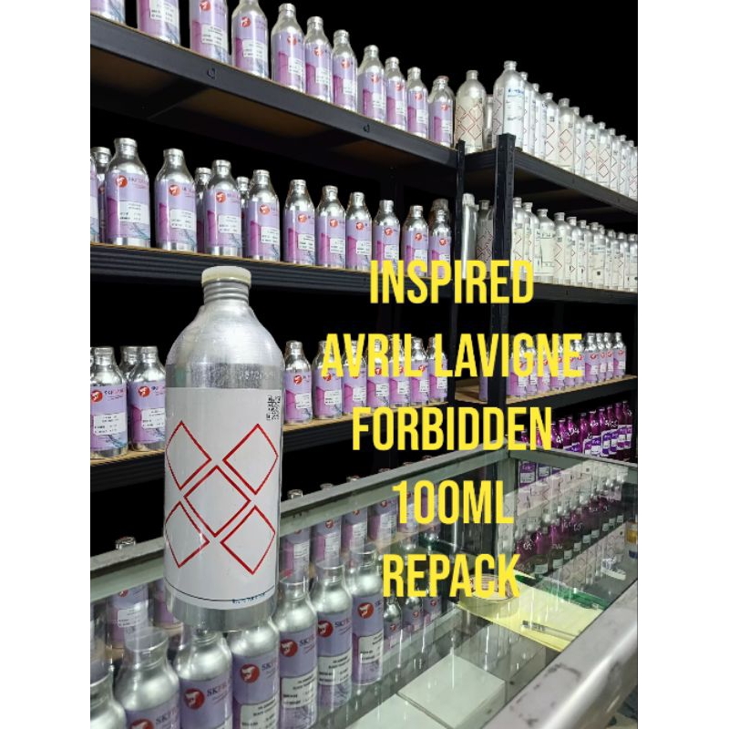 Bibit Parfume Avril Lavigne forbidden By Iberchem 100ml