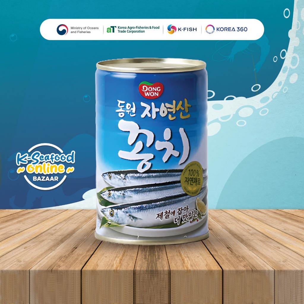 

K- Dongwon Canned Saury/ Ikan Sauri Korea Kemasan Kaleng 300gr