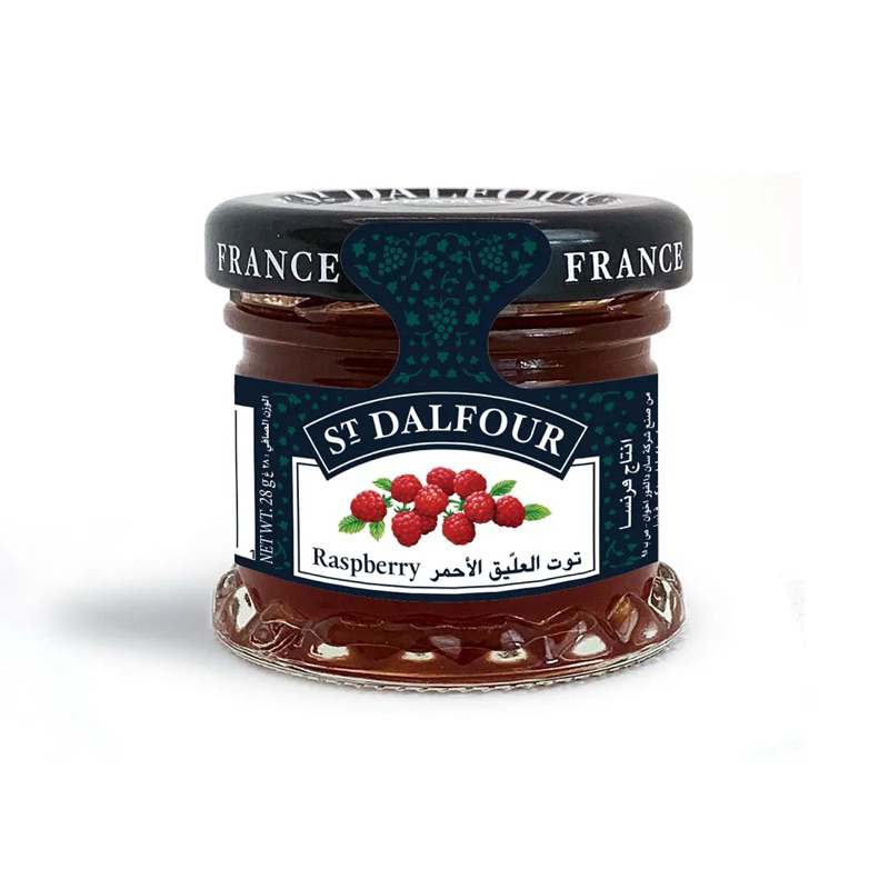 

ST DALFOUR Mini Jam 28 gr fruit spread import from France selai buah impor