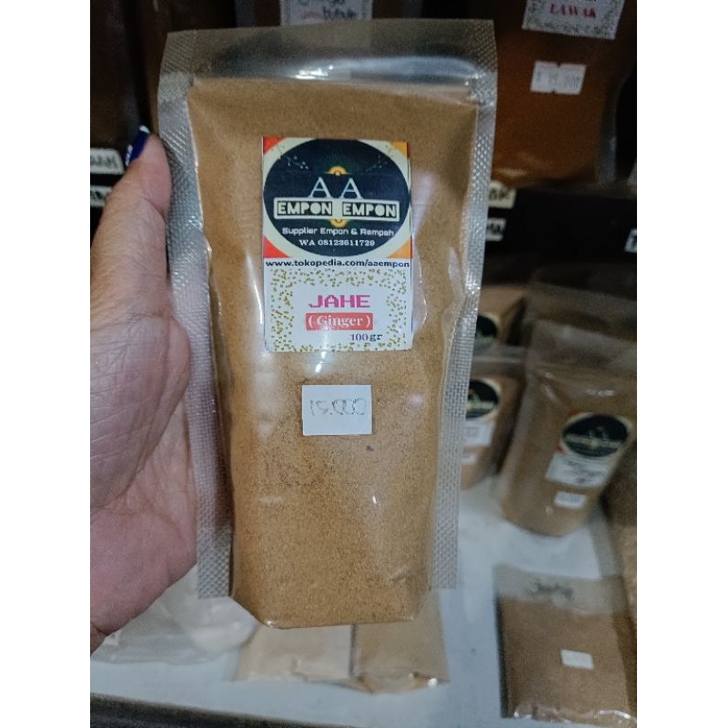 

jahe Bubuk murni 100gr