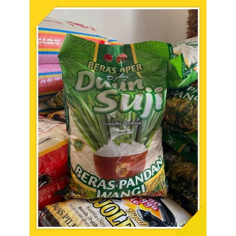 

BERAS CAP DAUN SUJI KEMASAN 5KG