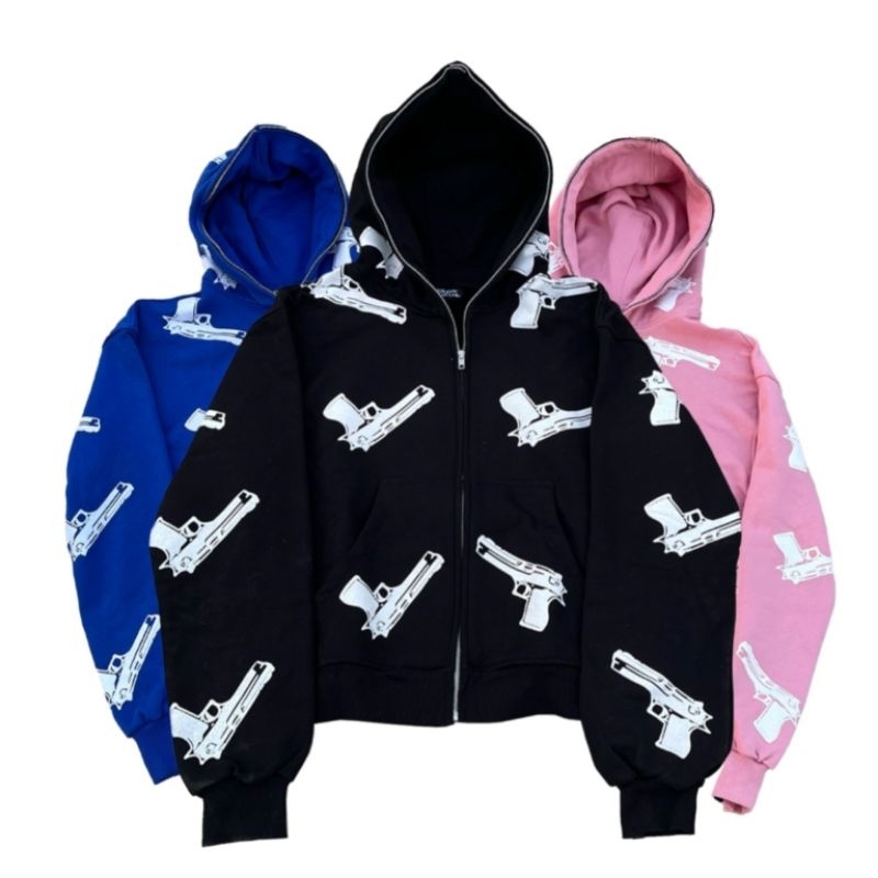 [ORIGINAL 100%] VANE GLCK FULL ZIPPER HOODIE