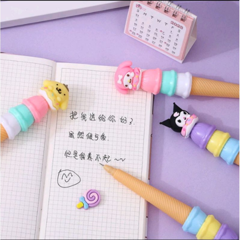 

Pulpen ice cream sanrio