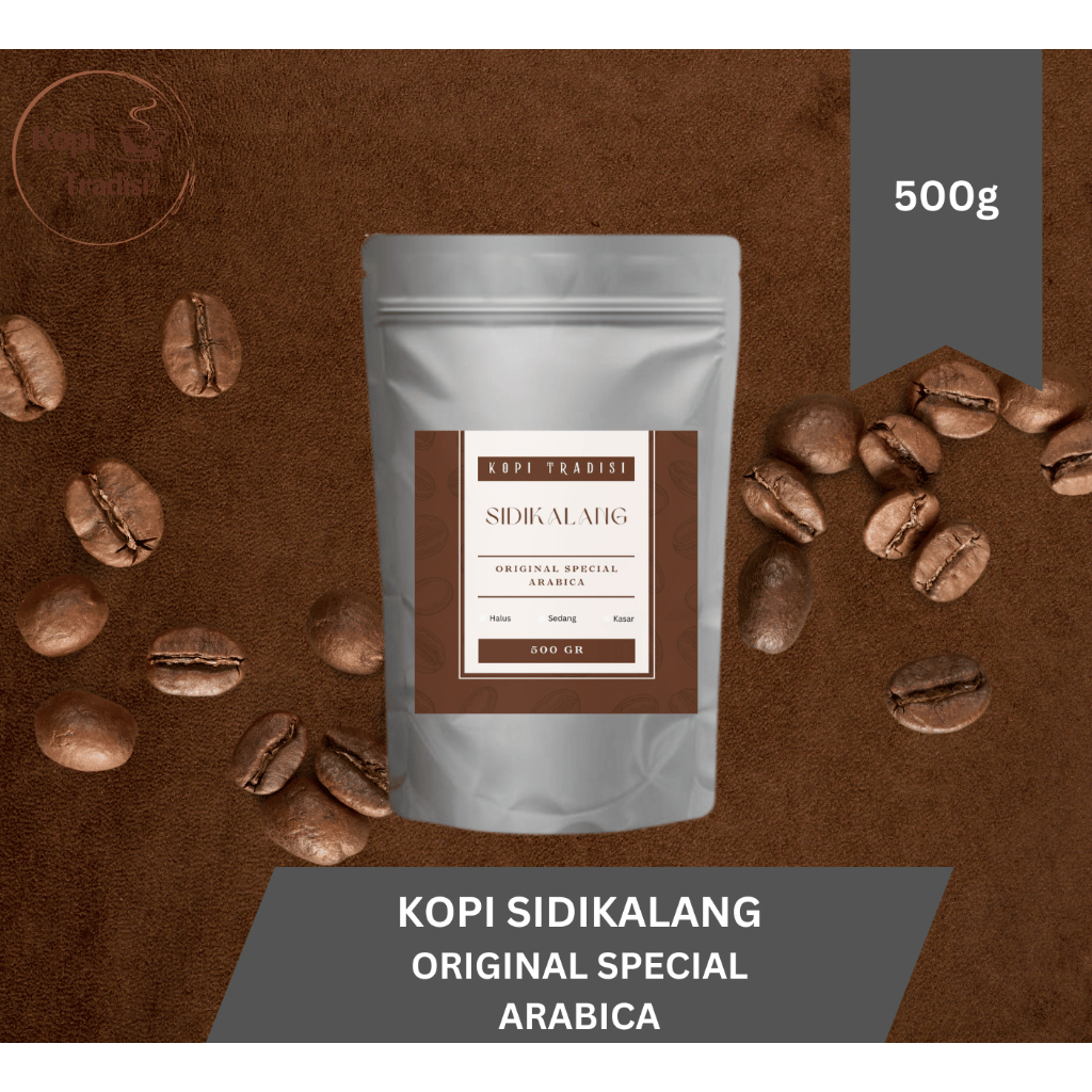 

Kopi Bubuk Sidikalang Original Special Arabica 500 gr