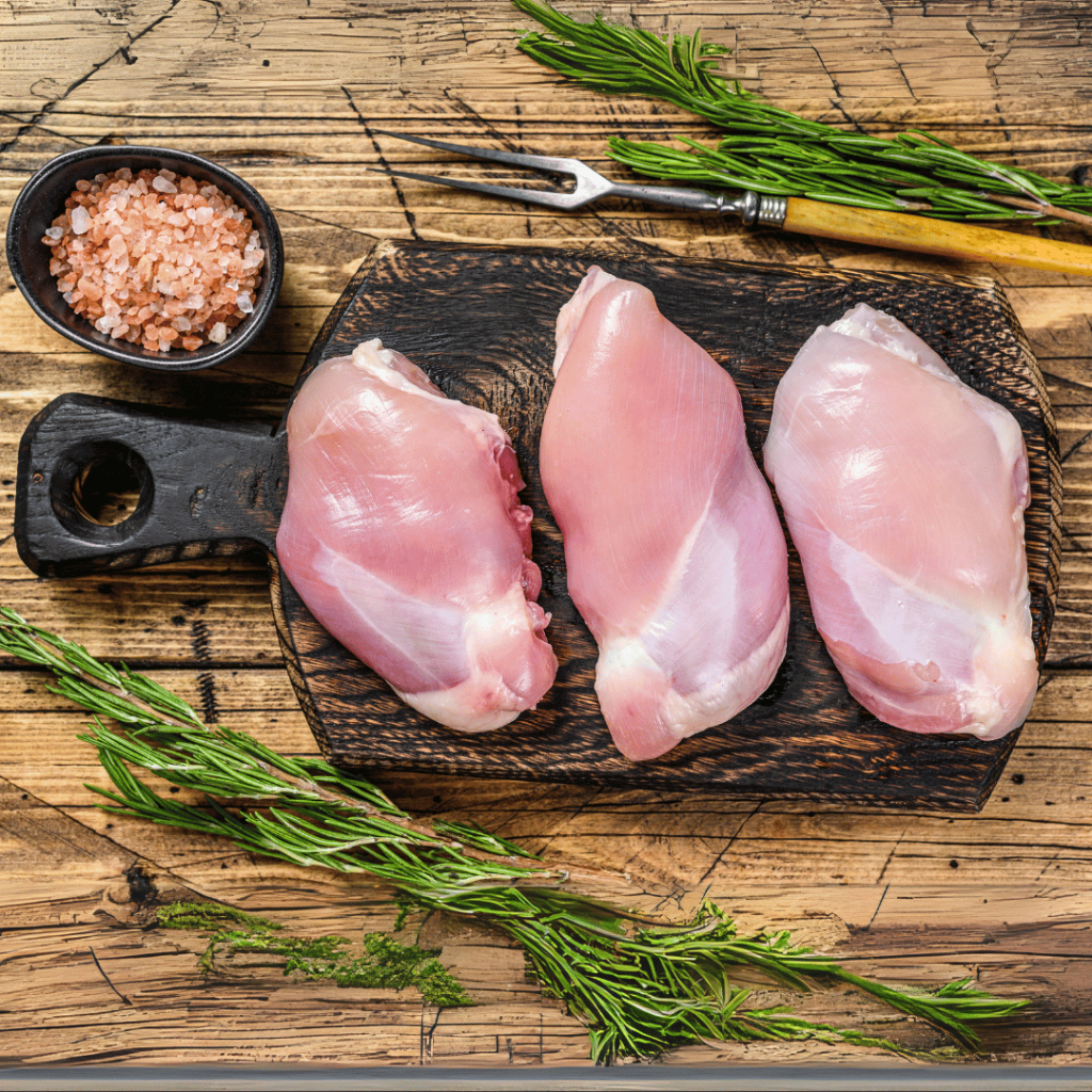 

Daging Paha Ayam / Fillet Paha Ayam / Ayam Fillet Bagian Paha - Tanpa Kulit - 500 gr / 1 kg