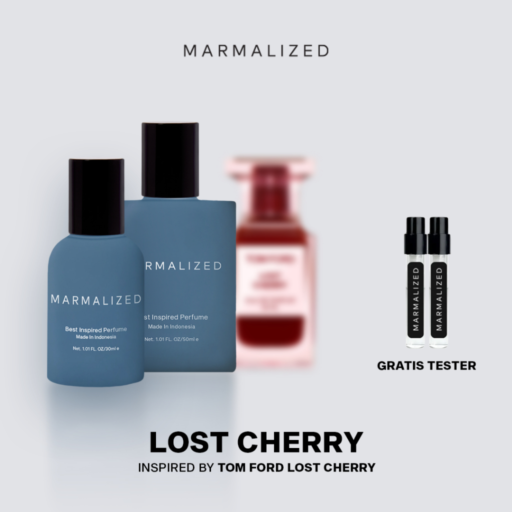 Marmalized - Parfum Tahan Lama Aroma Buah Ceri Fresh Lembut Inspired By Lost Cherry