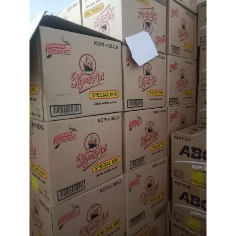 

kapal api special mix 1 dus 12 renceng 120 sachet