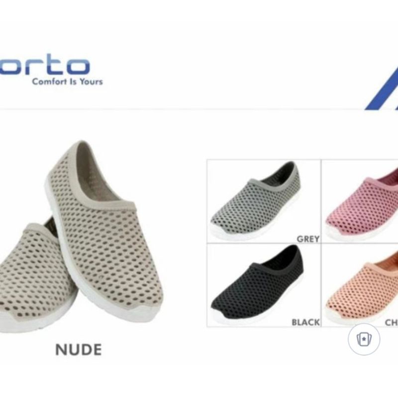 Sepatu karet wanita porto