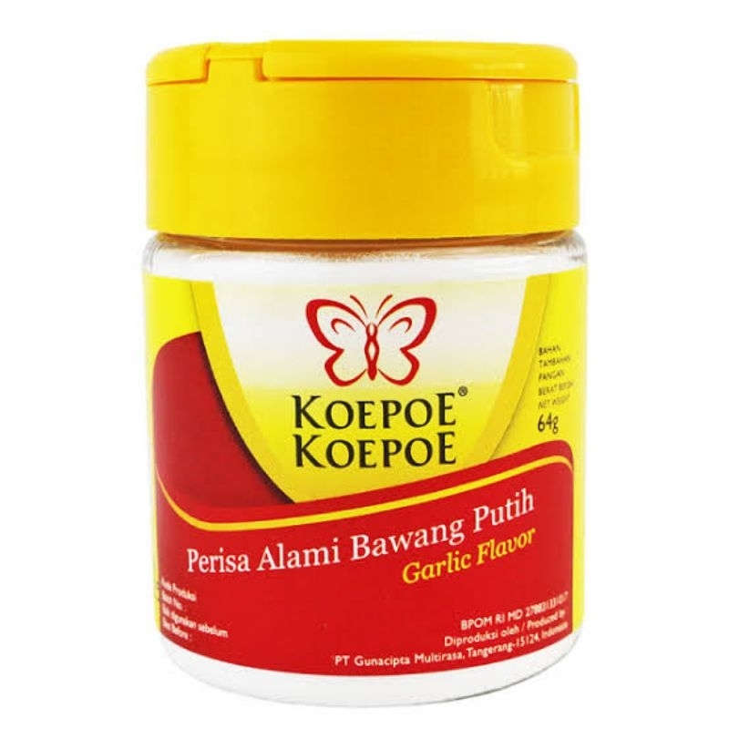 

Koepoe Koepoe Perisa Alami Bawang Putih Bubuk 64 Gram